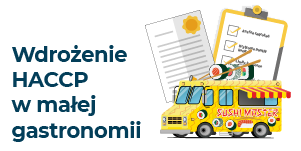 Wdrożenie HACCP w małej gastronomii, food track, kawiarnia