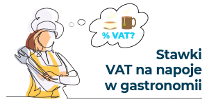 VAT na napoje w gastronomii