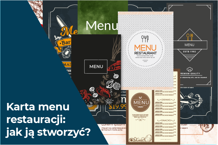 Karta menu restauracji