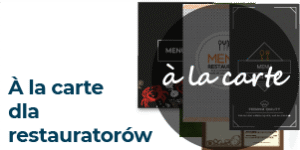 À la carte dla restauratorów