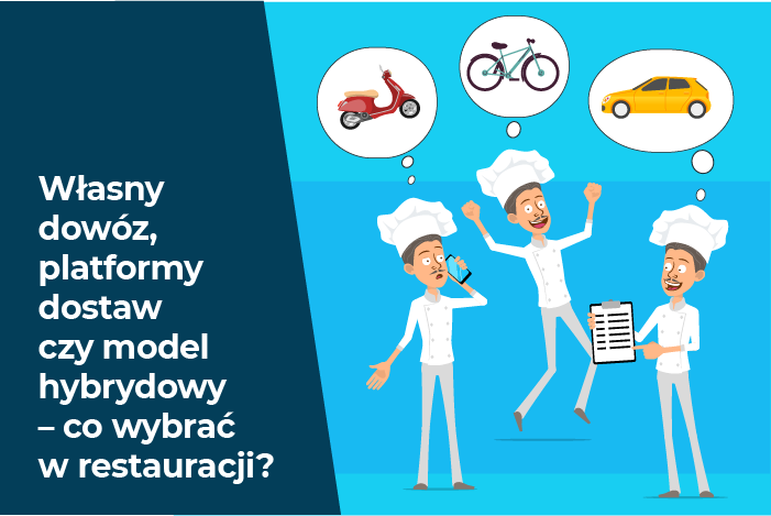 Własny dowóz
czy platformy
dostaw?