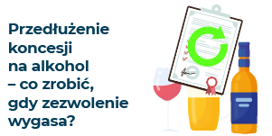 Przedłużenie koncesji na alkohol